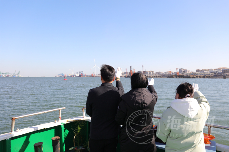 海撒中最后流程挥手告别